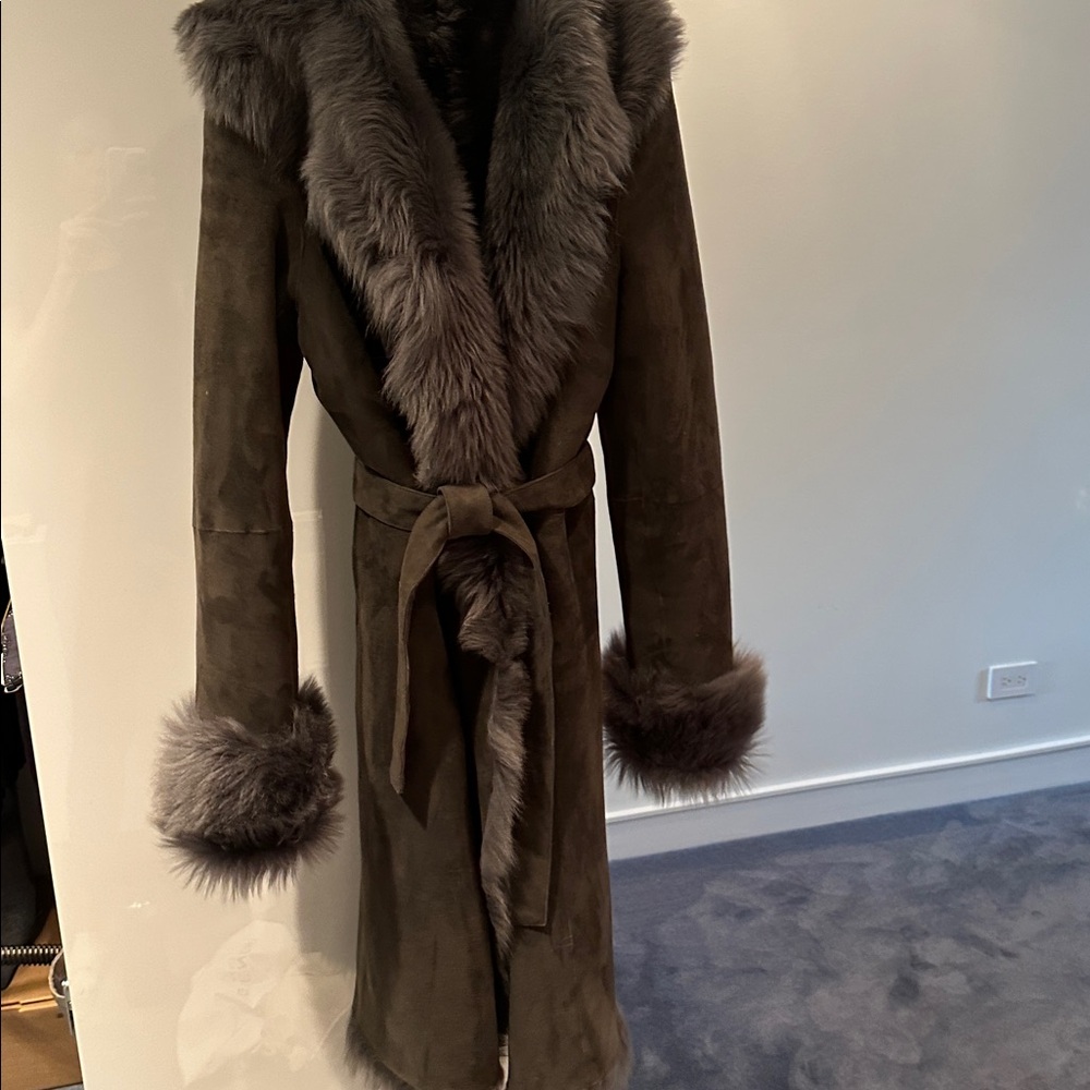 Luxurious Shearling Coat